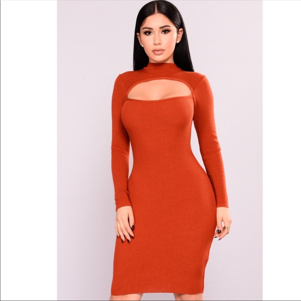 Ribbed Sweater Dress